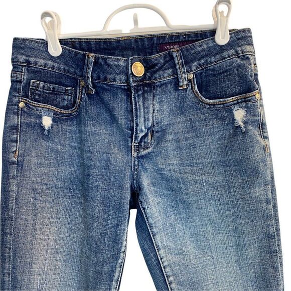 Vigoss Denim Jean Shorts Sz 9 - Picture 4 of 9